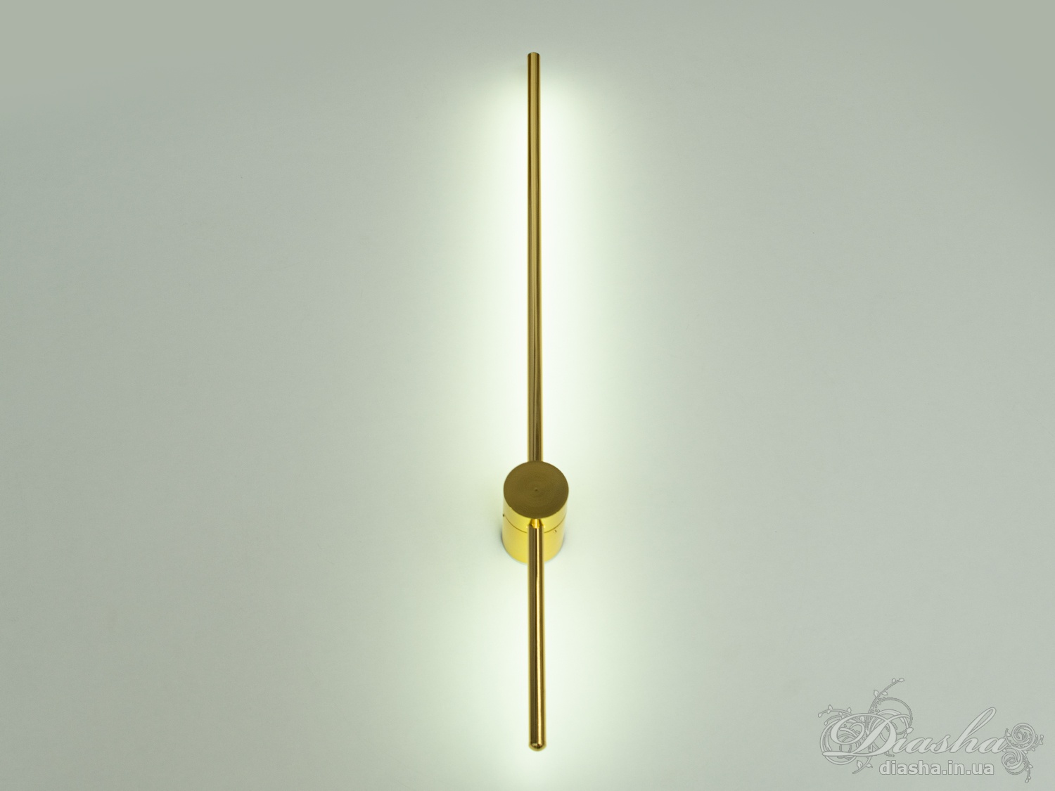 Високоефективне унікальне світлодіодне бра, потужністю 11W, золотого кольору