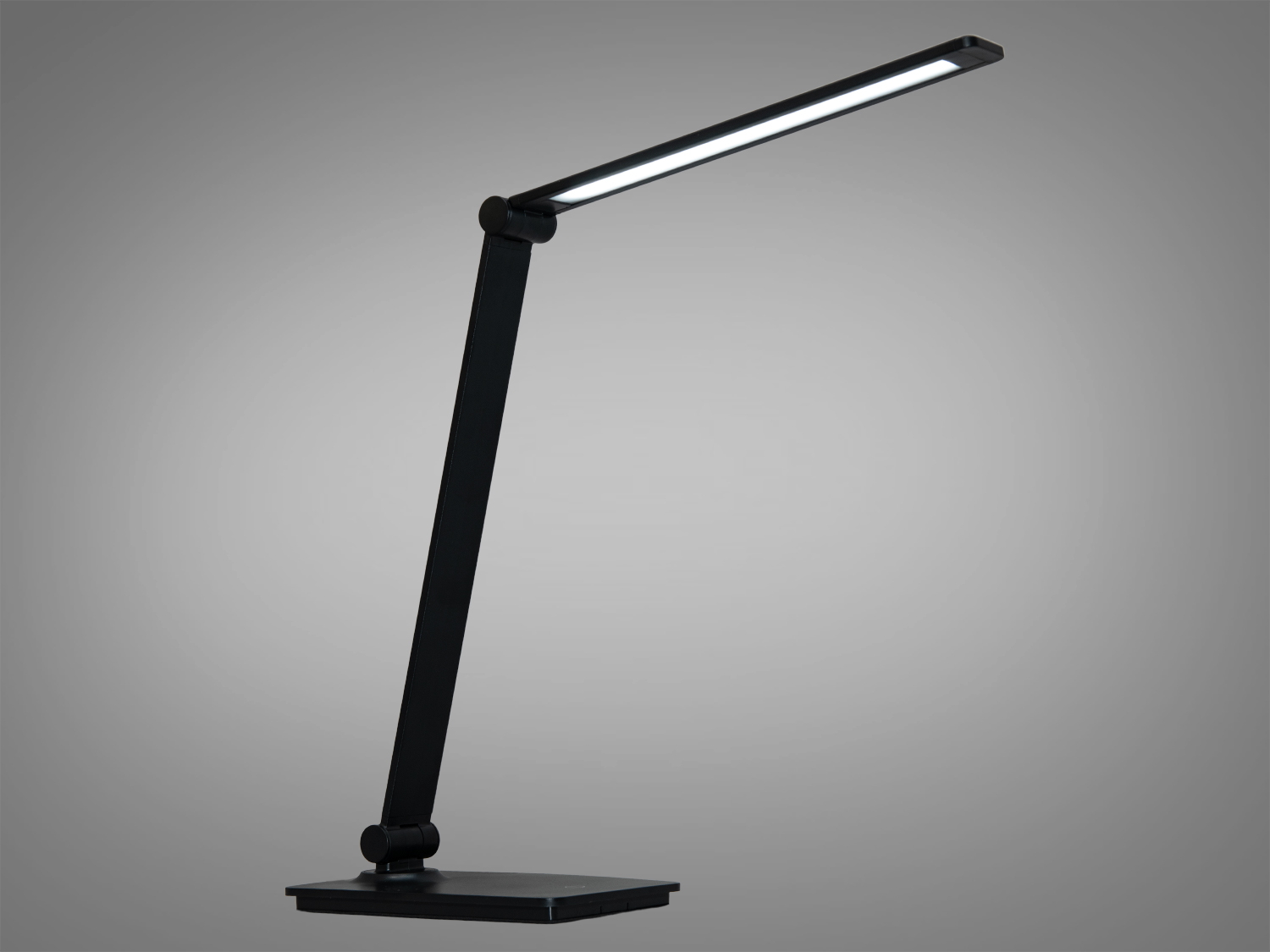 Світлодіодна настільна сенсорна лампа для читання, 8 Вт, чорний колір